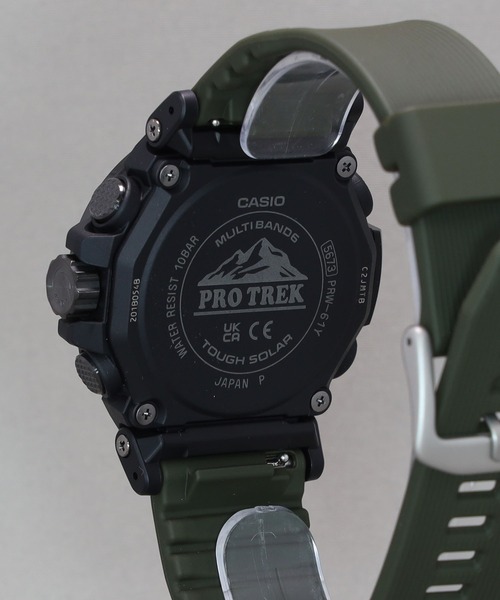 CASIO PRO TREK PRW-61Y-3JF グリーン腕時計 PRW-61Y-3JF | CASIO