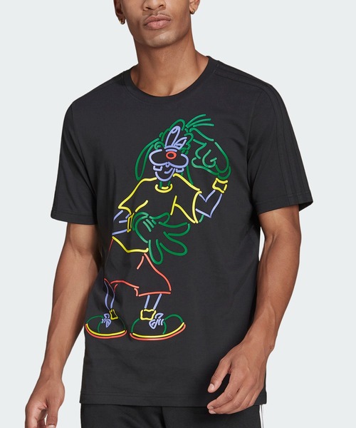 供え Tシャツ Tシャツ ディズニー ミッキー フレンズ グーフィーtシャツ アディダスオリジナルス メンズ レディース 3 842円 Aynaelda Com