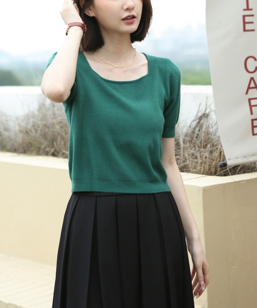 MAISON DE THERESE（メゾン ド テレーズ） tシャツ 半袖 スクエア