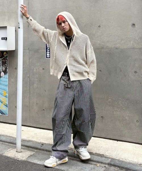 never mind the xu パーカー XU パーカー 「Never mind the XU」dirty washing zipup hoodie