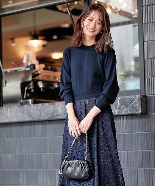 組曲（KUMIKYOKU） ドレス 「セレモニー対応可」レーススカート付き