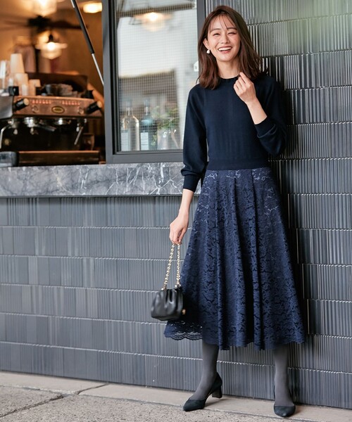 組曲（KUMIKYOKU） ドレス 「セレモニー対応可」レーススカート付き