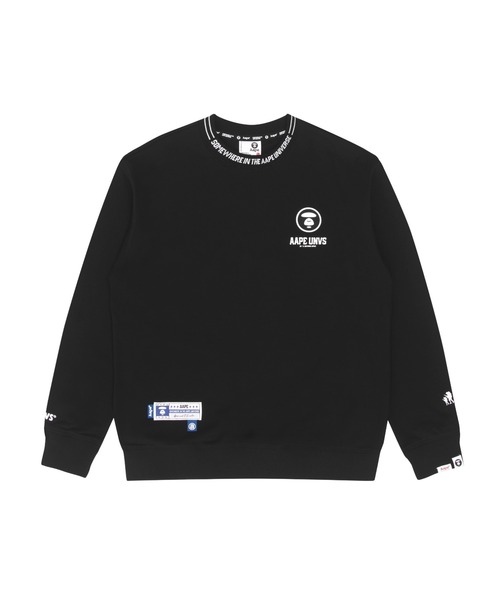 AAPE BY A BATHING APE トレーナー スウェット CREW NECK SWEAT