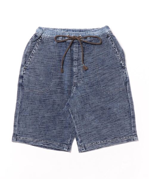 L.COPECK（エルコペック） パンツ インディゴ天竺ショート キッズ 子供