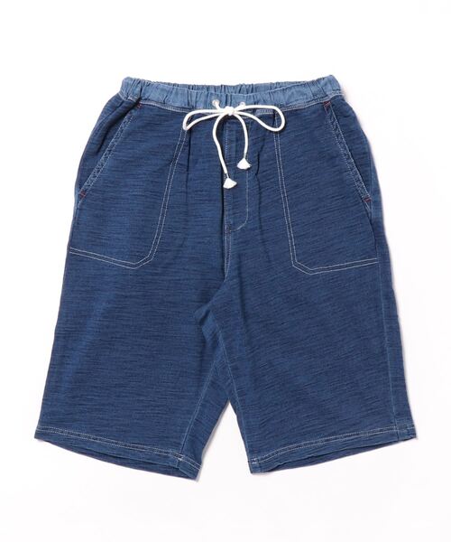 L.COPECK（エルコペック） パンツ インディゴ天竺ショート キッズ 子供