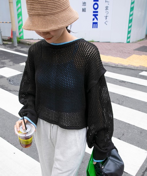 forksy.（フォルクシー） カーディガン 「forksy.」2WAYクロップド
