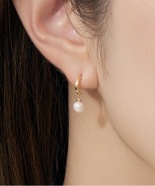 Jewel closet by L&Co. ピアス K18 パール レディース メンズ