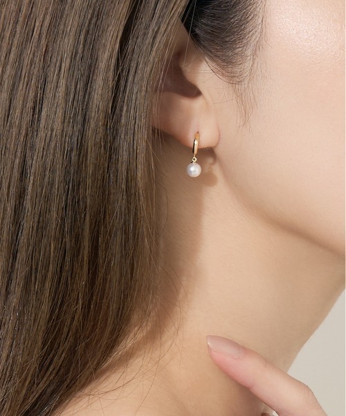 Jewel closet by L&Co. ピアス K18 パール レディース メンズ
