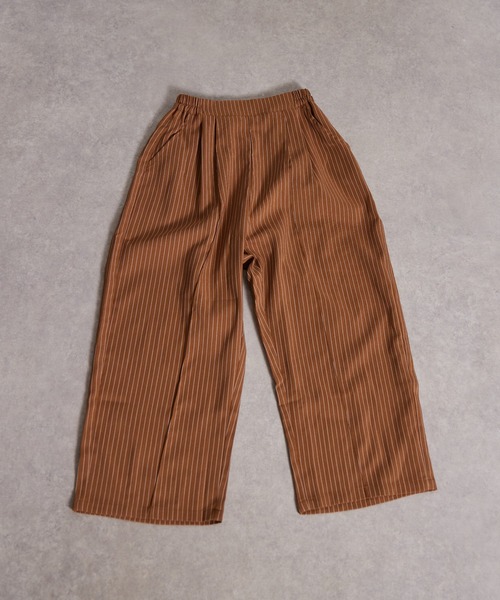 PAIRMANON STREET パンツ ワイド センターステッチ スラックス