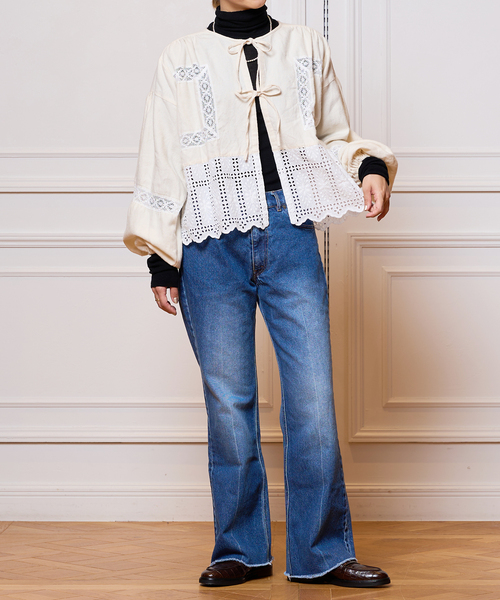 IENA LA BOUCLE（イエナラブークル） シャツ ブラウス 「VIOLETTE ROOM