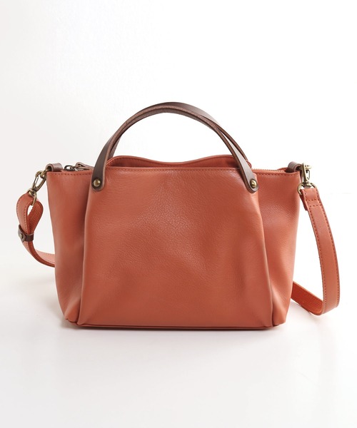HALEINE 斜めがけ 2WAY ショルダーバッグ （トープ） HALEINE ショルダーバッグ バッグ 「HALEINE」 斜めがけ2WAY