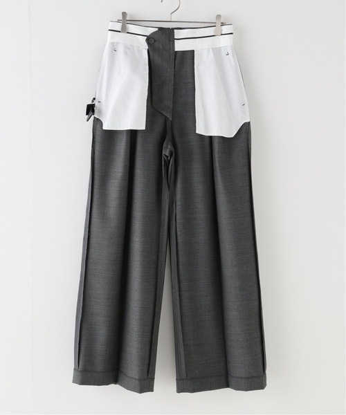 AP STUDIO パンツ スラックス New High-waisted wide Pants レディース