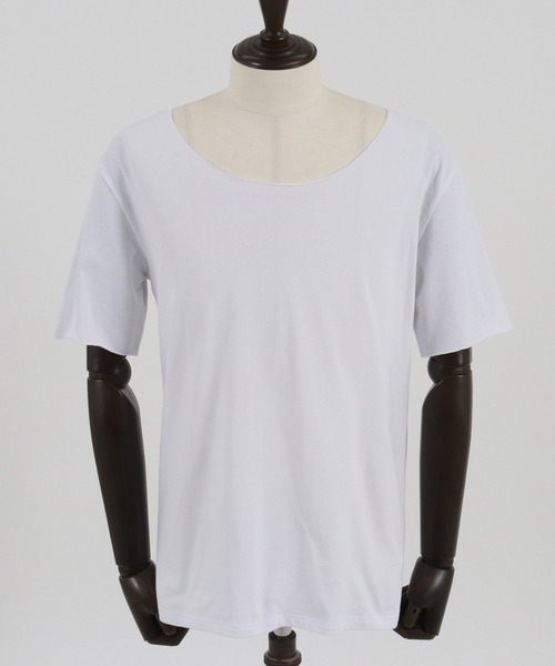 CAMBIO（カンビオ） tシャツ mt8768-Uネックカットオフカットソー