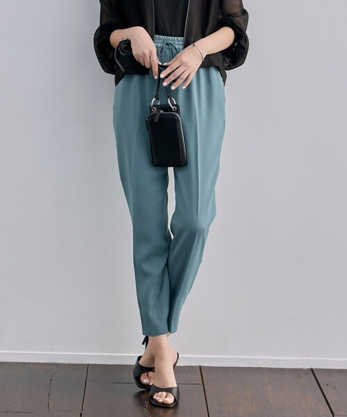 ICB（アイシービー） パンツ FluidBackSatin ドロストパンツ