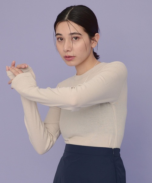 tシャツ 「eL」Sheer Fit  Pullover LS/108186 レディース tシャツ 「eL」Sheer Fit Pullover LS/108186 レディース