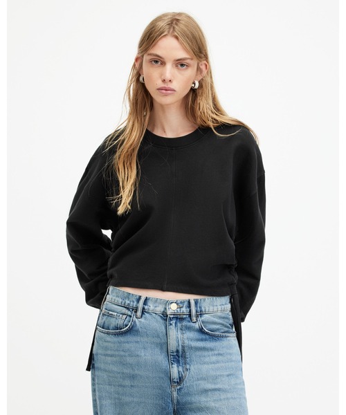 トレーナー スウェット MIRA DRAWCORD RELAXED FIT SWEATSHIRT | MIRA ドローコード リラックス フィット ス