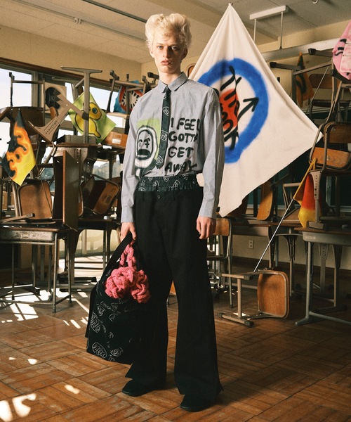 チノパン LOGO LINING DOCKING PANTS メンズ レディース_4
