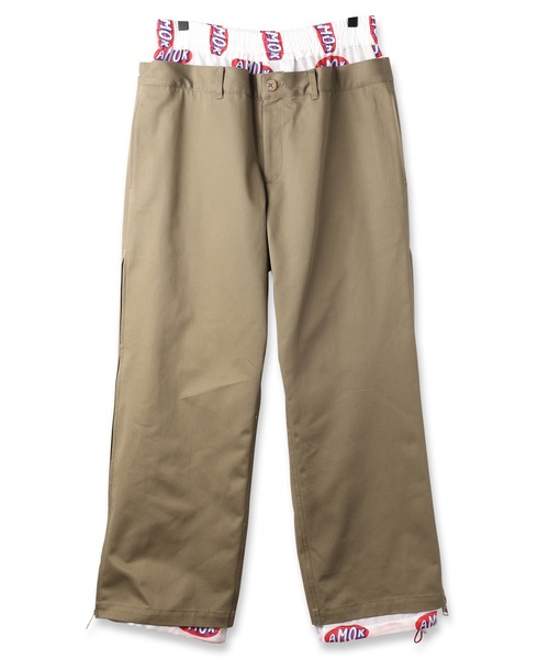 チノパン LOGO LINING DOCKING PANTS メンズ レディース_12