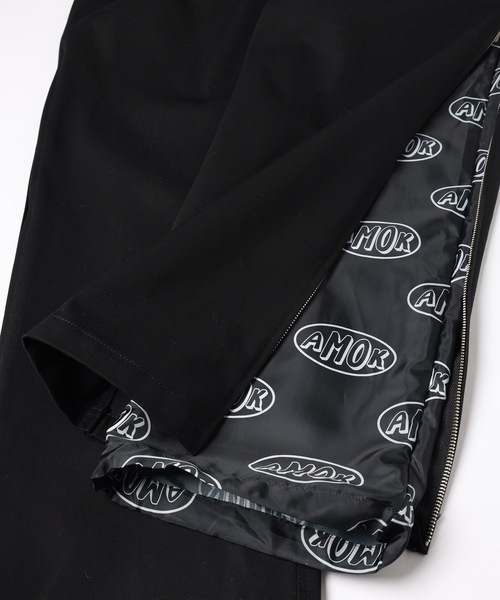 amok（アモク） チノパン LOGO LINING DOCKING PANTS メンズ