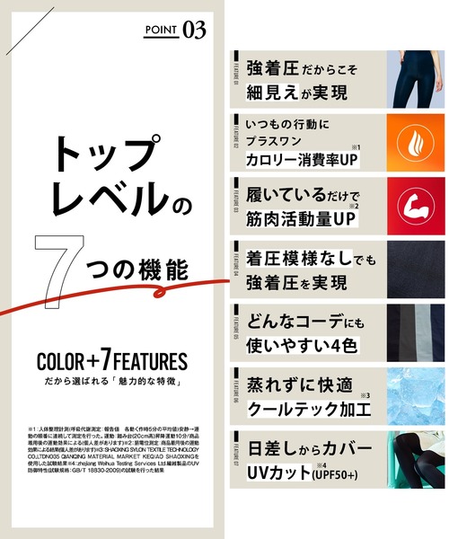 BELMISE（ベルミス） レギンス スパッツ 着圧 「公式」 スリムレギンス