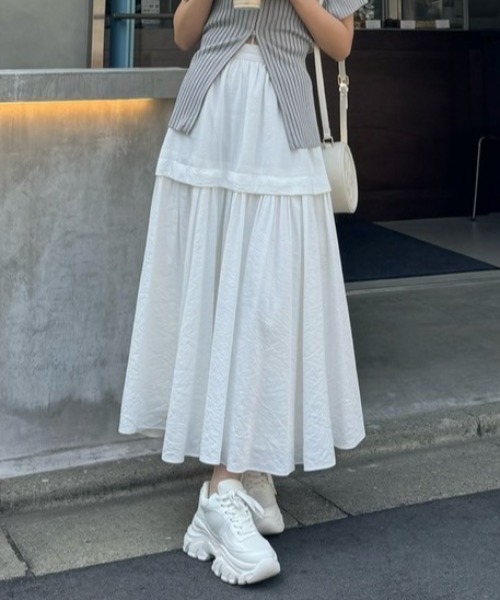 スリット バックテールロング リエンダ rienda スリットバックテールロングトップス ブラック -靴