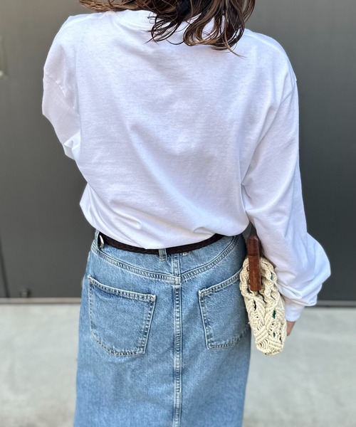 mi via loca tシャツ GILDAN 発泡プリント WHAT?ロゴロンT「PT