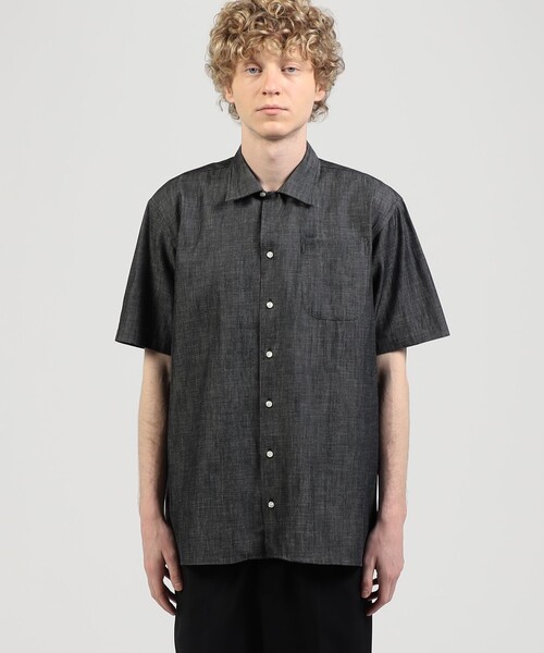 シャツ ブラウス メンズ 「別注」INDIVIDUALIZED SHIRTS コットンシャンブレー キャンプカラーシャツ｜zozo｜06