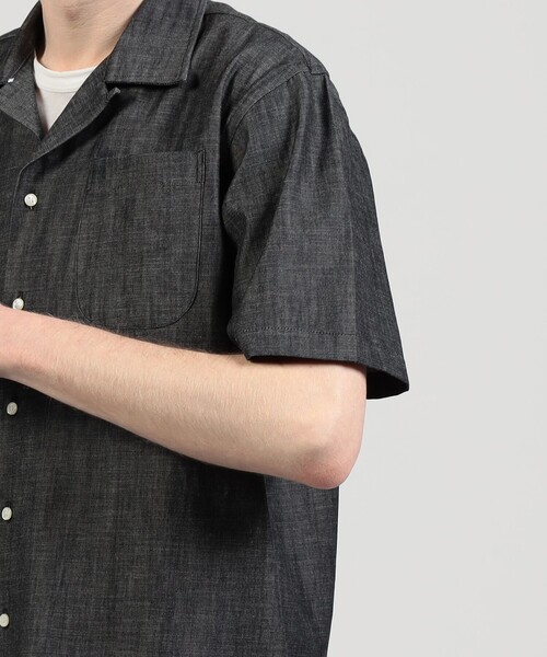 シャツ ブラウス メンズ 「別注」INDIVIDUALIZED SHIRTS コットンシャンブレー キャンプカラーシャツ｜zozo｜11