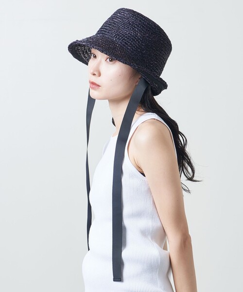 帽子 ハット 「MARW UNITED ARROWS」リボン ハット レディース  