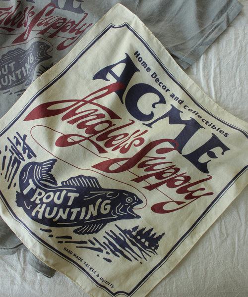 NUTS ジャーナルスタンダードACME FURNITURE バンダナラグ ART WORKS