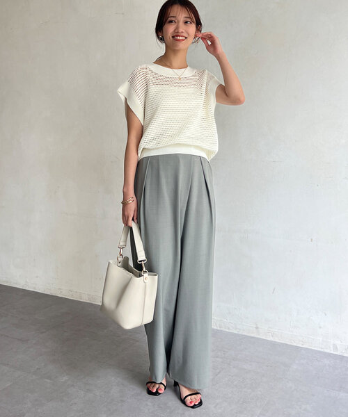 希少】Acne Studios 23ss ワイドパンツ ラップパンツ Chez toi