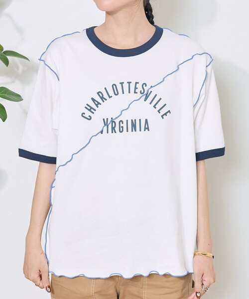 INDEPENDENT リンガーTシャツ CS_OE1121_92_4c2e8156-2711-