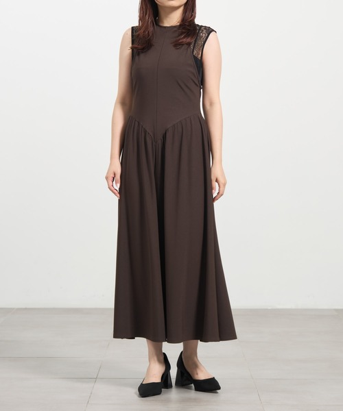 【FETICO】フェティコ ドレス ワンピース ウール混 FETICO ワンピース 「FETICO/フェティコ」別注 LAYERED TANK