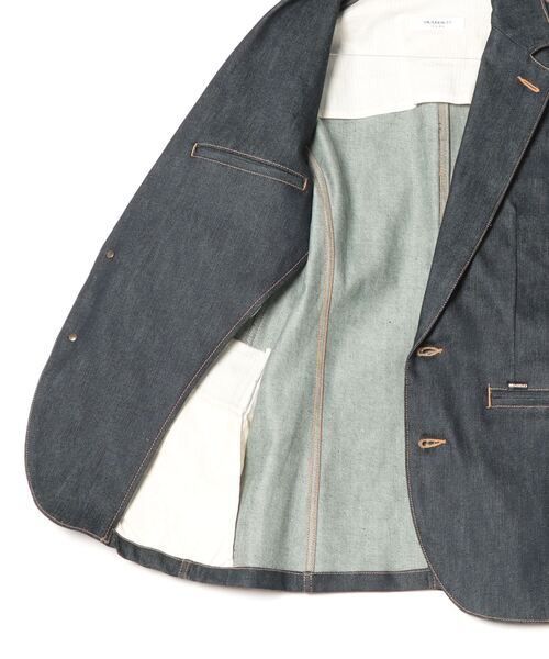 デニムジャケット gジャン 「1PIU1UGUALE3 JEANS」DENIM JK メンズの画像