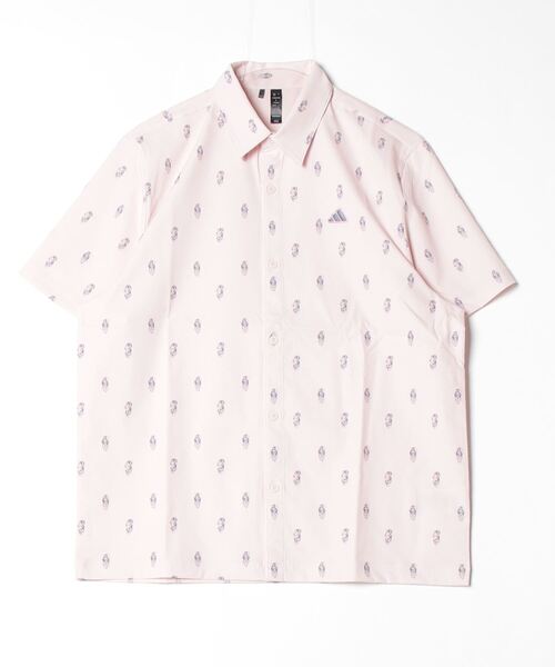 adidasgolf 柄シャツ adidas シャツ GO-TO ペイズリー ウーブンフルオープンシャツ