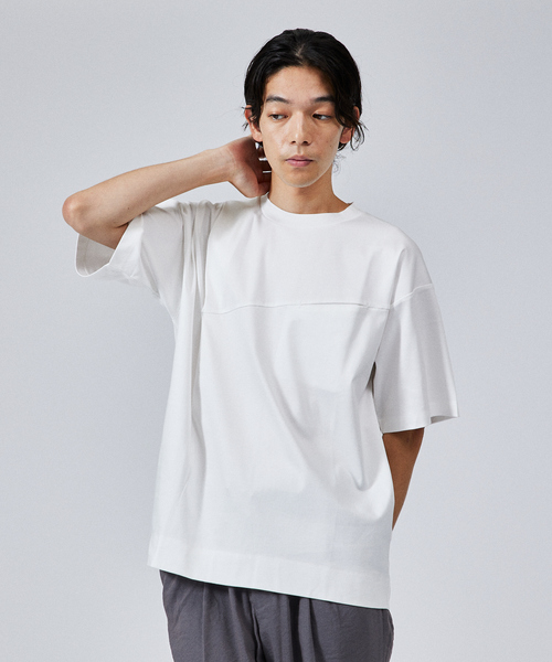 glossy ポンチ タックTシャツ ABAHOUSE tシャツ glossy ポンチ タックTシャツ メンズ