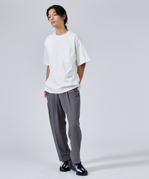 glossy ポンチ タックTシャツ ABAHOUSE tシャツ glossy ポンチ タックTシャツ メンズ