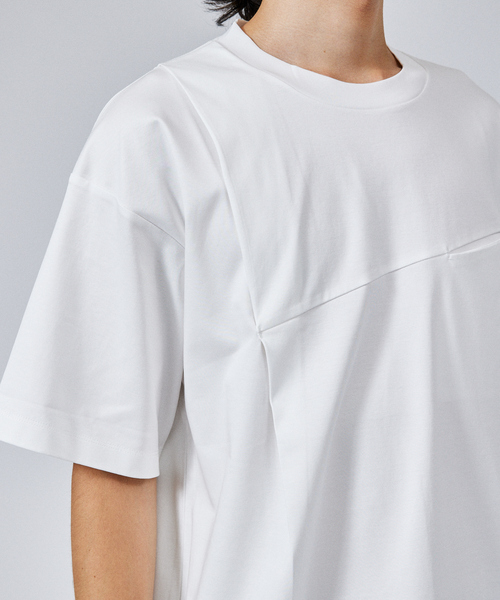 ABAHOUSE（アバハウス） tシャツ glossy ポンチ タックTシャツ メンズ