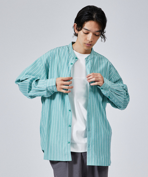 ABAHOUSE（アバハウス） tシャツ glossy ポンチ タックTシャツ メンズ