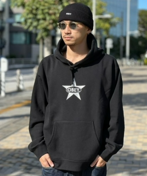 ENNOY エンノイ TEP HOODIE プルオーバー パーカー フーディー OBEY パーカー 「OBEY」EMPIRE HOOD / エンパイアフード メンズ