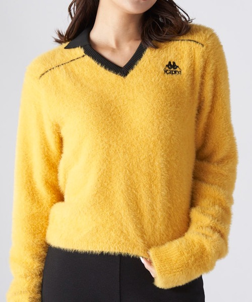 tシャツ 「Kappa」AUTHENTIC　シャギーニット　ゲームシャツ レディース