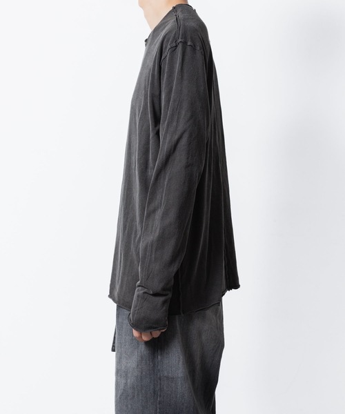 着用2回　エンフォルド　ハイツイスト天竺　レイヤード ATTACHMENT（アタッチメント） tシャツ 80/2 ピマコットンジャージー
