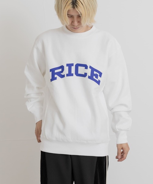 THE GOODLAND MARKET トレーナー スウェット KEIMEN RICE sweat メンズ