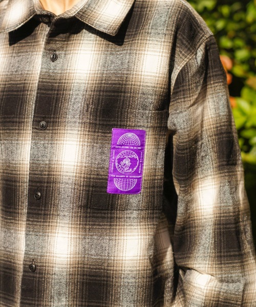 RVCA（ルーカ） シャツ メンズ GLOBAL COMESTIC SHIR 長袖シャツ