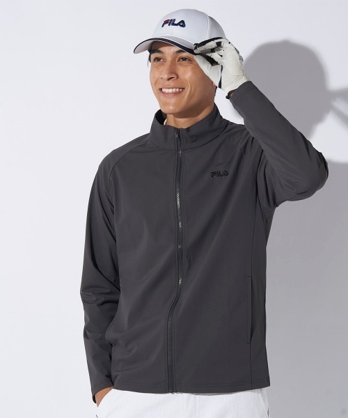 美品！FILA ブルゾンパーカー FILA GOLF ブルゾン アウター 撥水パッカブルブルゾン メンズ