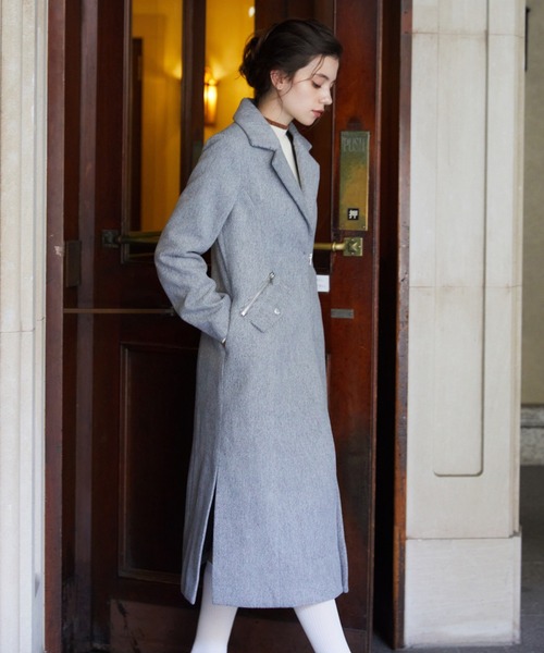 REDYAZEL（レディアゼル） ステンカラーコート コート ジップ