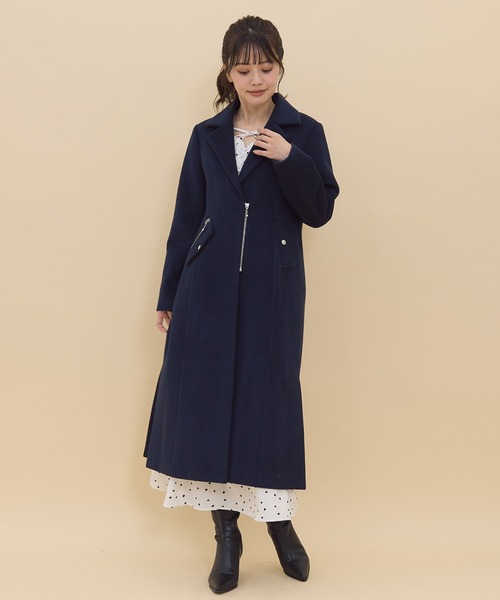 REDYAZEL（レディアゼル） ステンカラーコート コート ジップ
