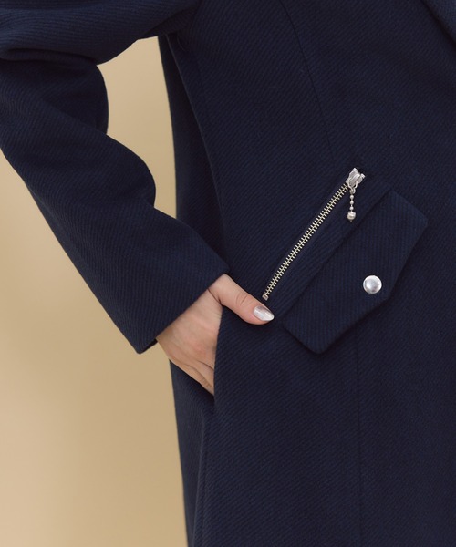 REDYAZEL（レディアゼル） ステンカラーコート コート ジップ