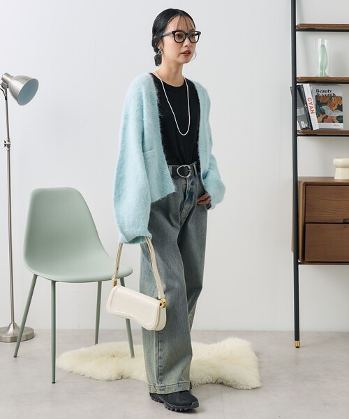 FREAK'S STORE（フリークスストア） カーディガン シャギー カラー