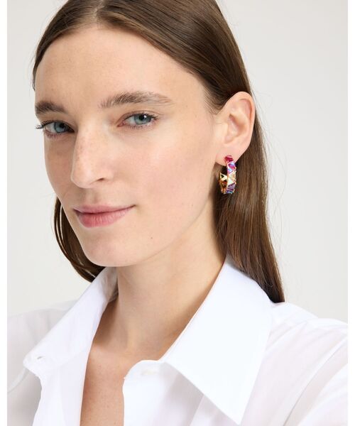 kate spade NEW YORK ピアス シャイン ミー アップ フープ